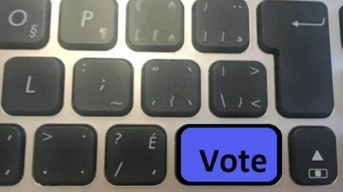 Електронно гласуване