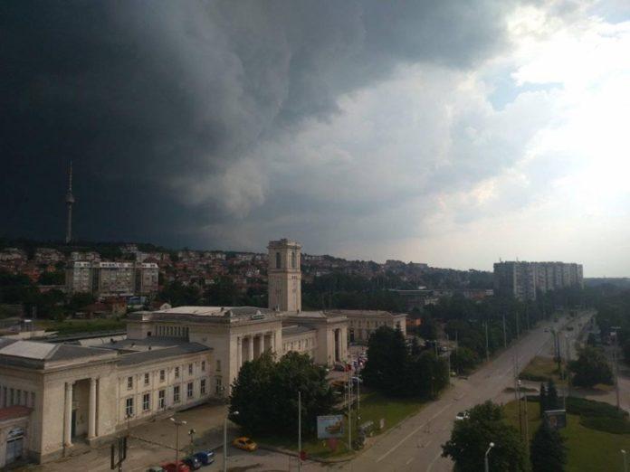 Дъжд в Русе