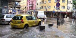 Дъжд в София