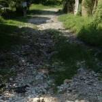 Разбита улица в Ловеч