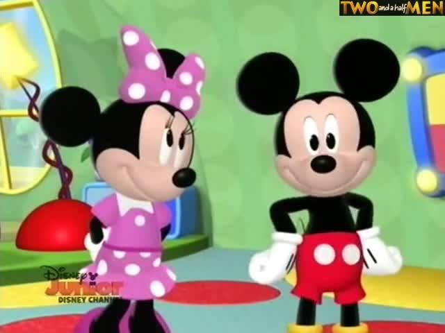 Мики и Мини Маус. Снимка: Фейсбук