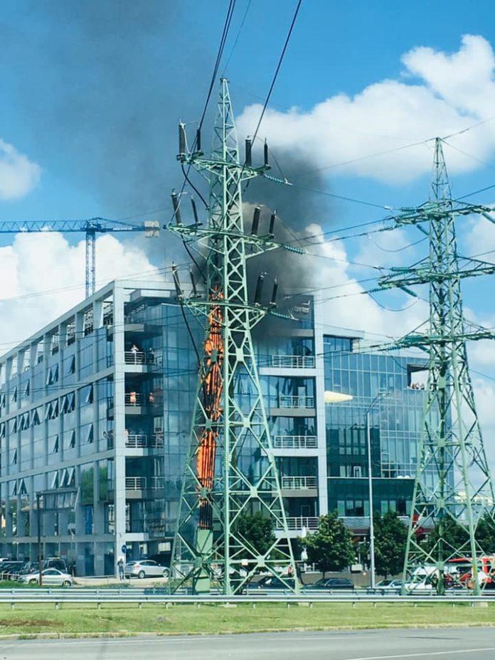 Пожар, София