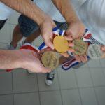 Медалистите. Снимка: Фейсбук, Сдружение на олимпийските отбори по природни науки