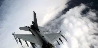 F-16A в полет. Снимка: Wikimedia Commons