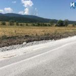Ремонт на пътя между Самоков и Дупница