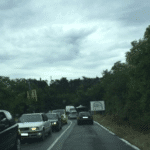 Задръстване на изход от Созопол