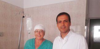 Неврохирургът и пациентката. Снимка: Пирогов