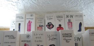 Парфюмите. Снимка: МВР - Варна