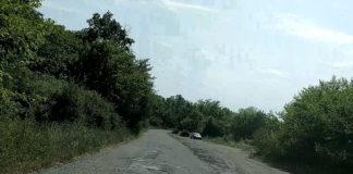 Път между Димчево и Маринка