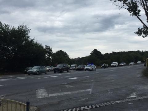 Задръстване на изход от Созопол