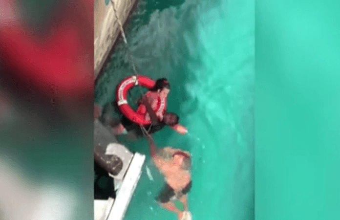 Спасена жена