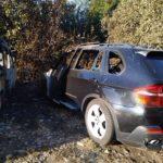 Изгорели коли