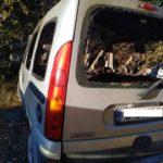 Изгорели коли