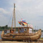 Тръстиков кораб. Снимка: Facebook, Rosen Vlaev