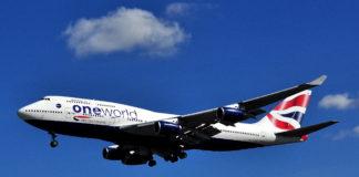 Самолет на "Бритиш Еъруеиз"