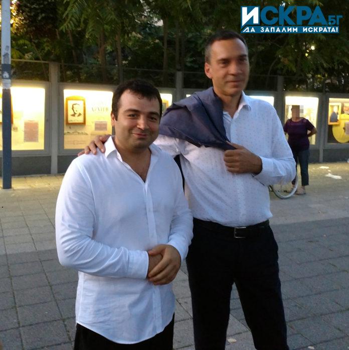 Константин Бачийски и Димитър Николов. Снимка: Искра.бг