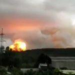 Експлозии във военен склад в Сибир