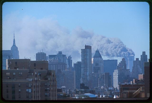 Атаката срещу Световния търговски център в Ню Йорк на 11 септември 2001 г. Снимка: Library of Congress