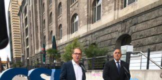 Бойко Борисов и Александер Добриндт в Берлин. Снимка: Правителствена пресслужба