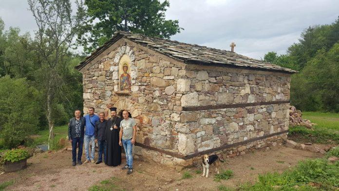 Снимка: Фейсбук, Възстановяване на храм Св.Георги с. Габрово