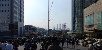 Протест след изборите през 2019 г. Снимка: Jeromi Mikhael