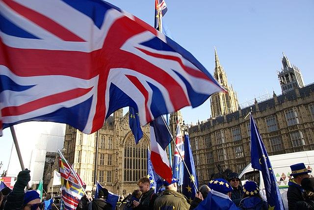 Протест пред британския парламент, октомври 2018 г. Снимка: ChiralJon/Wikimedia Commons