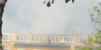 Пожар в Бухово. Снимка: Фейсбук, Тодор Георгиев