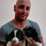 Пожарникарят и кучетата. Снимка: Фейсбук,Stoqn Stoqnov