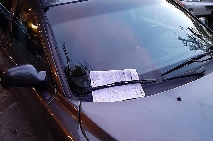 Удареният автомобил. Снимка: Фейсбук, Filip Mirazchiyski‎