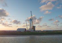 Ракетата Spaceship MK 1. Снимка: SpaceX