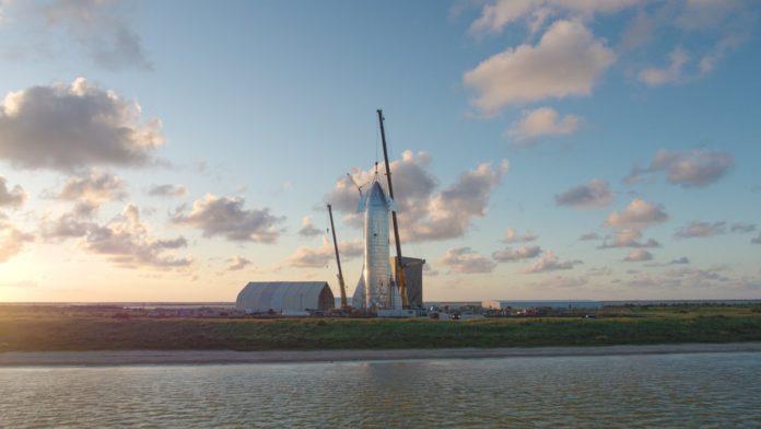 Ракетата Spaceship MK 1. Снимка: SpaceX