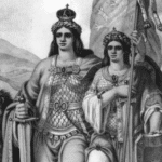 "Съединена България". Литография Николай Павлович