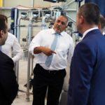 Бойко Борисов по време на посещението си в Пещера. Снимка: Правителствен пресцентър