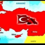 Карта на Турция с територии на България