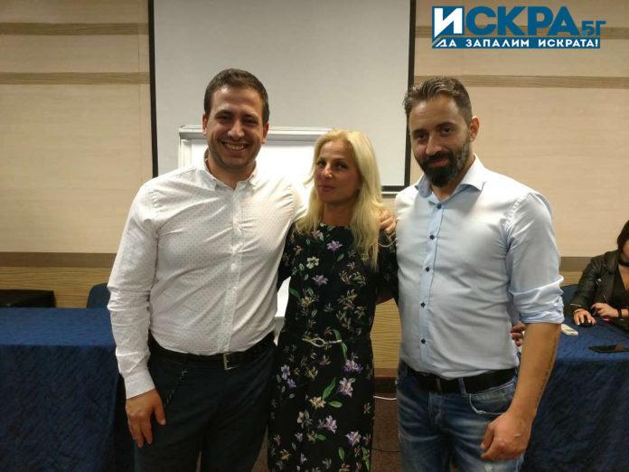 От ляво на дясно: Ясар Марков, Ася Иванова и Пламен Попов
