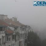 Мъглата в Бургас тази сутрин