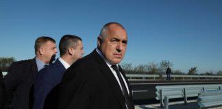 Бойко Борисов на АМ "Хемус"