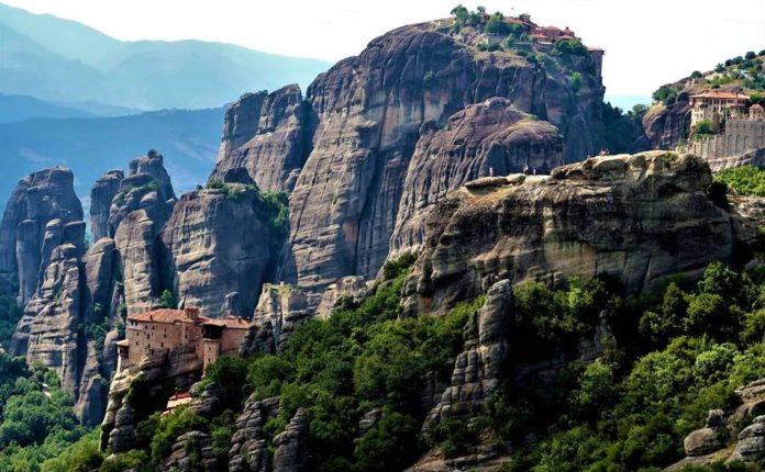 Изглед към Метеора. Снимка: Фейсбук, Meteora Greece