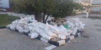 Отпадъците. Снимка: Добрич, Явор Георгиев, Facebook