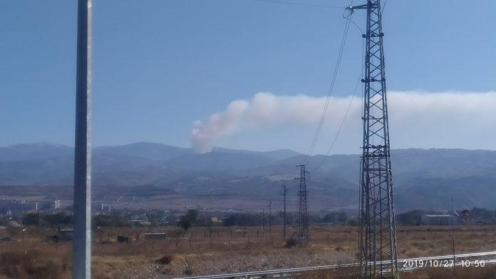 Пожарът в Рила планина