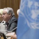 Антонио Гутереш по време на среща в ООН. Снимка: UN Photo