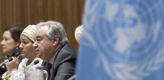 Антонио Гутереш по време на среща в ООН. Снимка: UN Photo