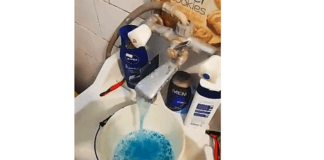 Синя вода тече в Мездра