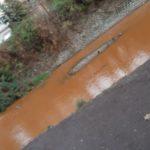 Река Струма потече в червен цвят