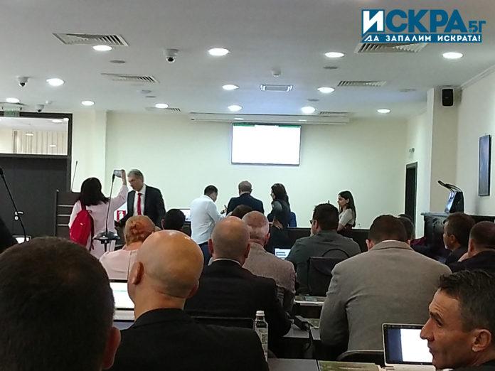 Заседание на Общинския съвет в Бургас