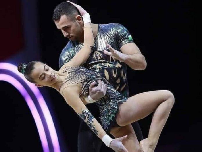 Мариела и Тодор. Снимка: Bulgarian Federation of Sports Acrobatics
