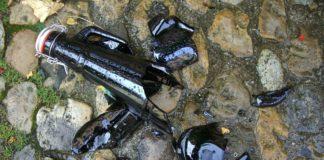 Счупена бутилка