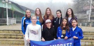 Женският отбор по водна топка на "Черноморец"