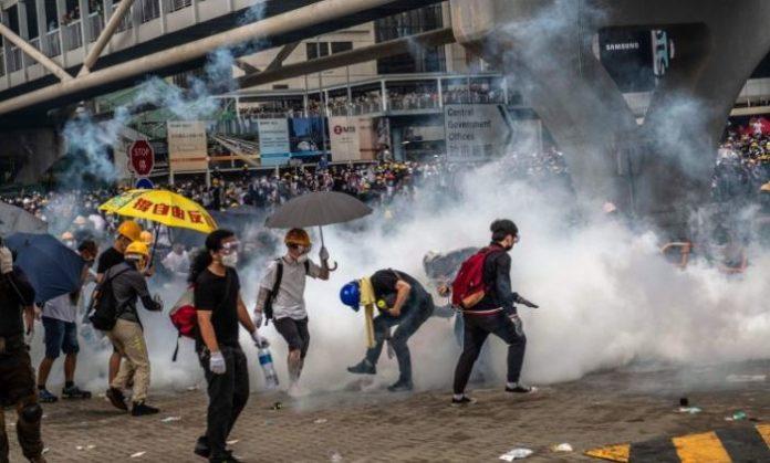 Хонконг протести, интернет