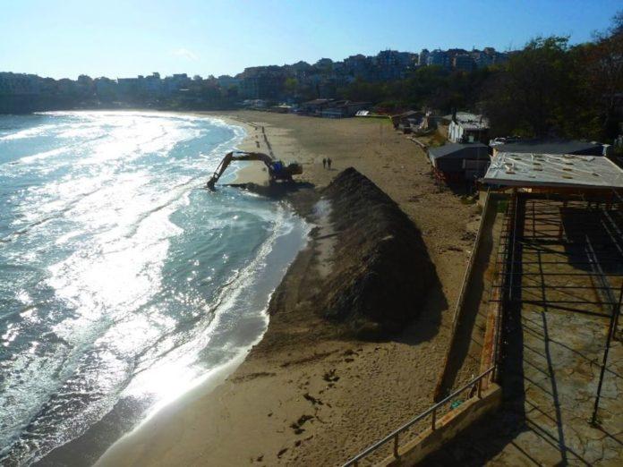 Плажът. Снимка: Фейсбук, Marieta Teneva